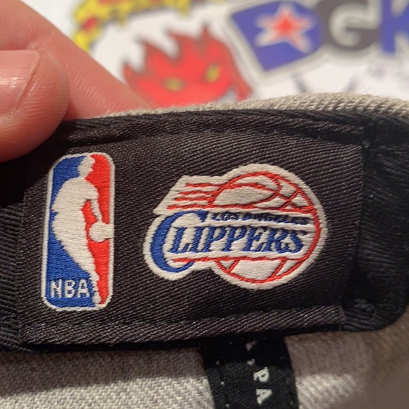 🟢Clippers los angeles nba mitchell & ness retro snapback, green under brim. . - Picture 6 of 6